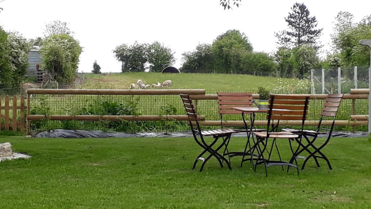 Gite " Le Vieux Noyer" Liesville-sur-Douve Eksteriør bilde